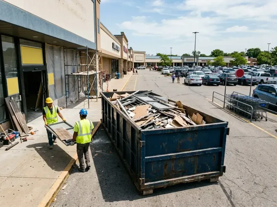retail-store-renovation-debris-003 — frequently asked questions, Roll-off Dumpster Rentals in Lake View, AL